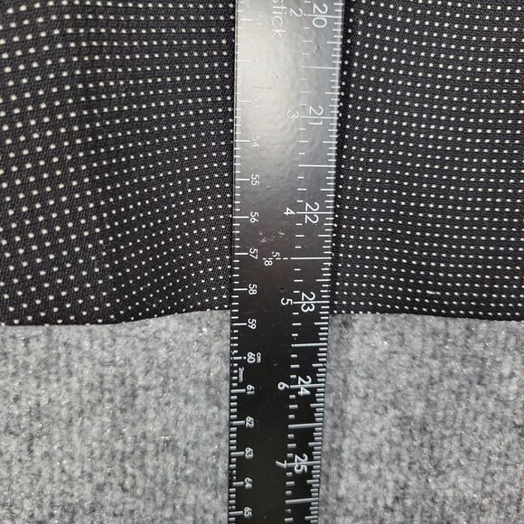 TED BAKER Black Dot 2 Button Lined Long Sleeve Wool Blazer Jacket SIZE 2 US 6 - Picture 7 of 13